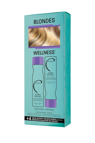 Malibu Blondes Enhancing Collection šampón 266 ml + kondicionér 266 ml + wellness sáčky 4 kusy