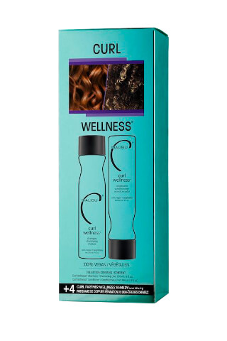 Malibu Curl Wellness Collection šampón 266 ml + kondicionér 266 ml + wellness sáčky 4 kusy