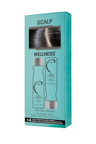 Malibu Scalp Wellness Collection šampón 266 ml + kondicionér 266 ml + wellness sáčky 4 kusy