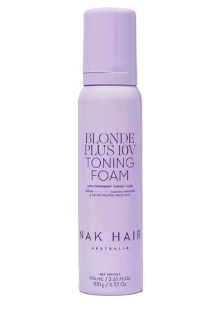 NAK Signature Blonde Plus 10V Toning Foam 100 g
