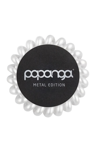 Papanga Metal Edition veľká - perleťová biela