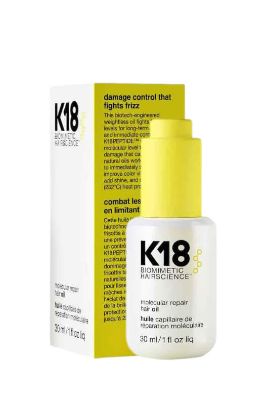 K18 Molecular Repair Hair Oil – 1 Fl Oz (30 Ml) – New In Box, Sealed