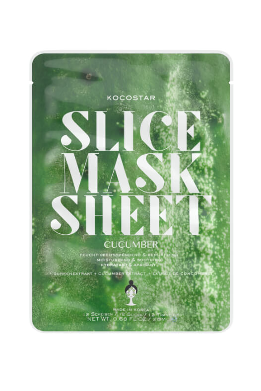 Kocostar Slice Mask Sheet Cucumber pleťová maska 20 ml