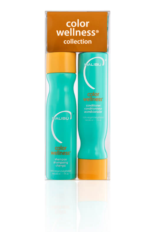 Malibu Color Wellness Collection šampón 266 ml + kondicionér 266 ml + wellness sáčky 5 kusov