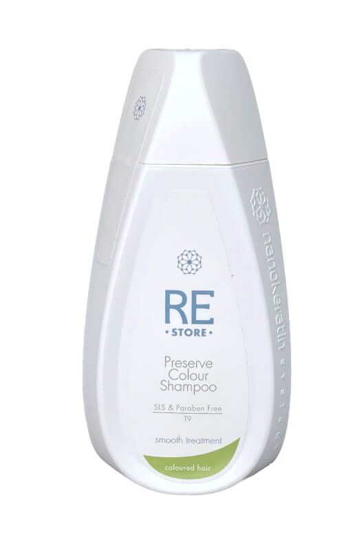 Nanokeratin System Restore-Preserve šampón na farbené vlasy 320 ml